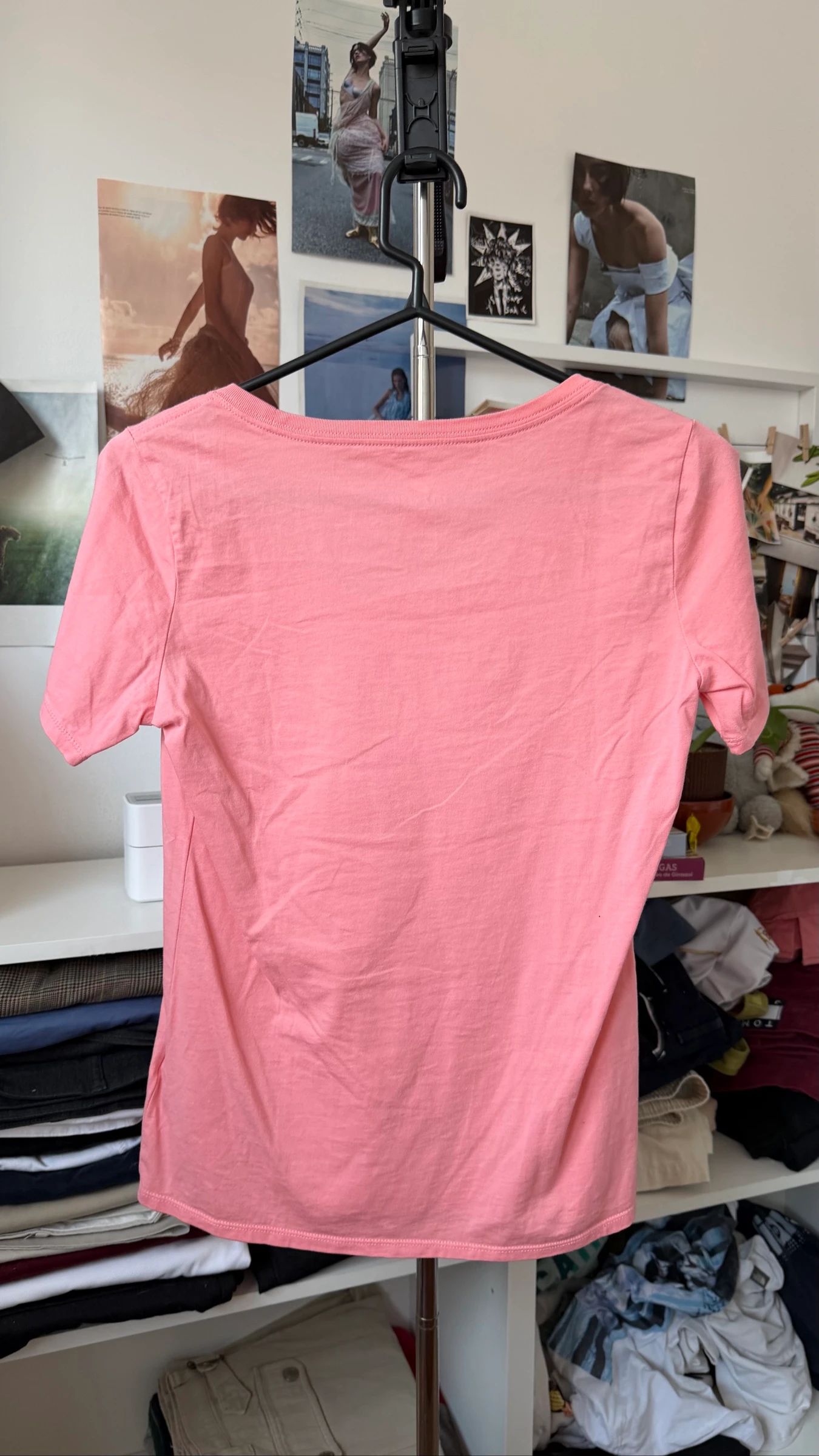 Camiseta Nike rosa entalhada tamanho PP – photo 6